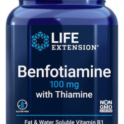 Benfotiamina Life Extension Com Tiamina, Vitamina B1 Solúvel