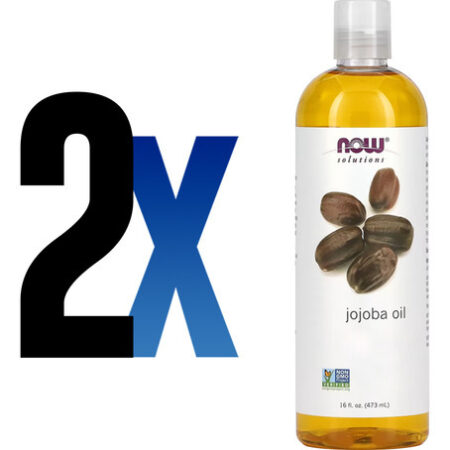 Óleo De Jojoba Now Foods 473 Ml Puro Importado 2un - Imagem 2