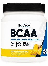 Bcaa Em Pó Nutricost Sabor Abacaxi 60 Porções - Imagem 2