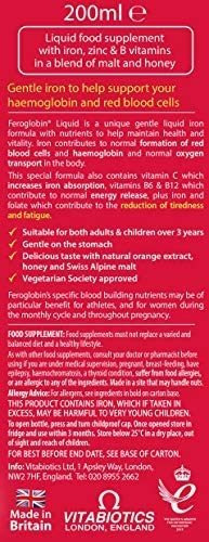 Vitamina B-12/vitabiotics / 200 Ml / Naranja - Imagem 4