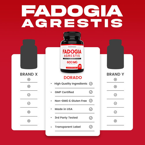 Extrato De Fadogia Agrestis 600mg - (180 Cápsulas) - [força - Imagem 4