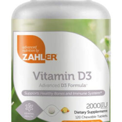 Zahler Vitamina D3 Massigável 2000iu, Um Suplemento Totalmen