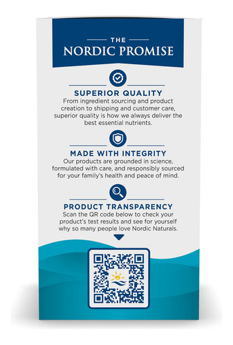Suplemento Nordic Naturals De Gelatina De Peixe Ômega-3 60 G - Imagem 5