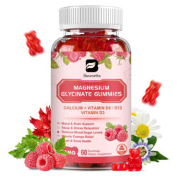 600 Mg De Gomas De Glicinato De Magnésio, Complexo De Suplem
