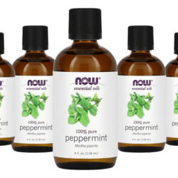 Óleo De Hortelã-pimenta Now Foods Peppermint 118ml 5un