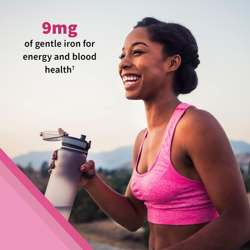 Goma Multivitamínica Feminina Com Ferro: Folato, Biotina, D3 - Imagem 5