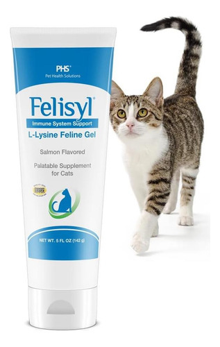 Felisyl L-lisina Gel Para Gatos - Suporte Ao Sistema Imunoló
