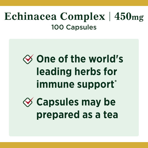 Complexo Echinacea Da Natures Bounty, Suplemento De Ervas, A - Imagem 2
