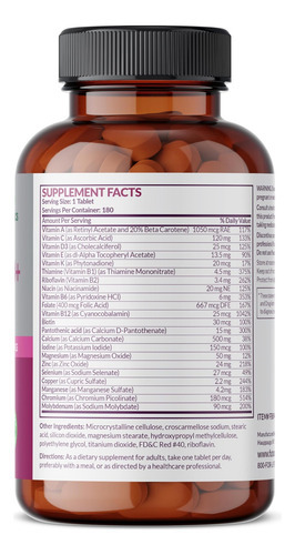 Futurebiotics Multivitamínico Para Mulheres Com Mais De 50 A - Imagem 2