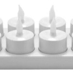 Velas Elétricas Led Recarregáveis, Chá Cintilante Sem Chama
