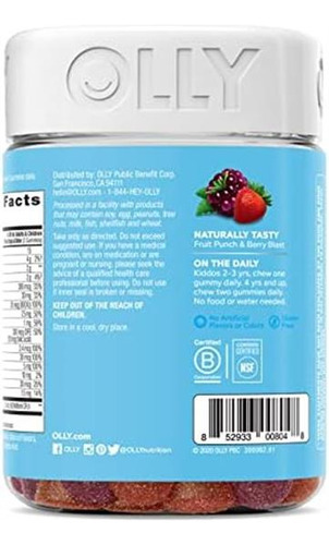 Vitamina C Olly 15mg 100 Gomitas Para Crianças - Imagem 7