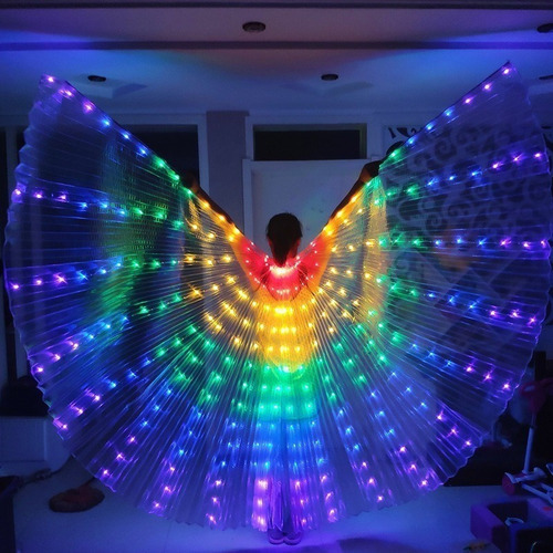 Trajes De Asa De Luz Led De Novo Estilo Para Adultos Em 2023 - Imagem 3