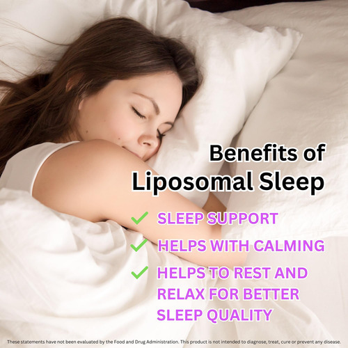 Spray De Sono Líquido Vitamina Lipossomal | Relaxamento E Ap - Imagem 3