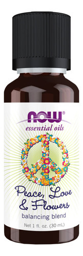 Óleo De Peace, Love E Flores Now Foods 30ml Importado