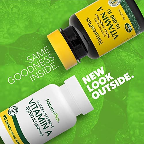 Naturesplus Vitamina A (palmitato) - 10.000 Iu - Pele, Olhos - Imagem 2