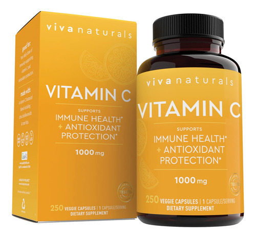 Viva Naturals Vitamina C 1000mg - Suplementos De Vitamina C
