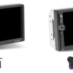 2x Din Car Audio, 7 Polegadas De Áudio Automotivo, Tela Sens