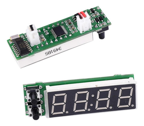 Medidor De Painel De Temperatura De Relógio Automotivo 12v V - Imagem 8