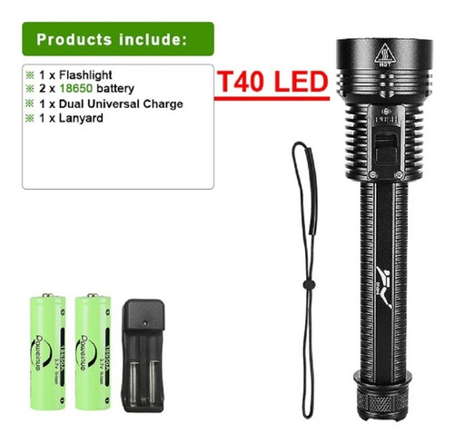 Dsd Lanterna De Mergulho Conduzida Ipx8 Underwater 50m - Imagem 3