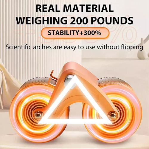 - Rolo Abdominal Com Roda De Rebote Automática E - Imagem 10