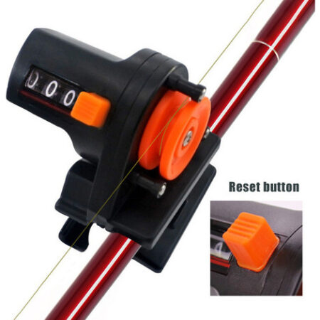 2 De Pesca Compacto 0-999m Sea Reel Display Digital Medidor - Imagem 2