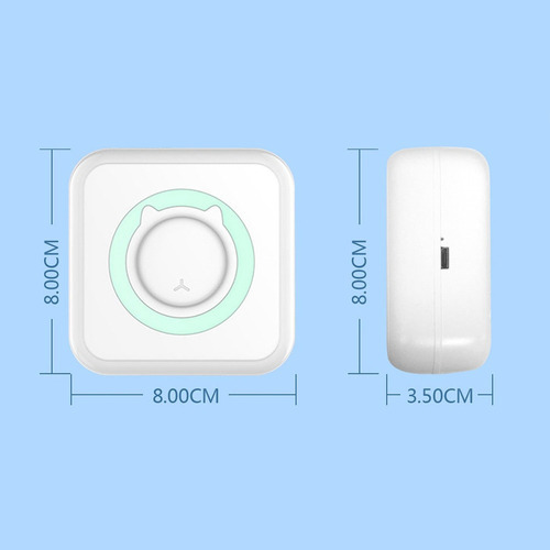 A1 Impressora Térmica Sem Fio Peripage Mini Pocket - Imagem 2