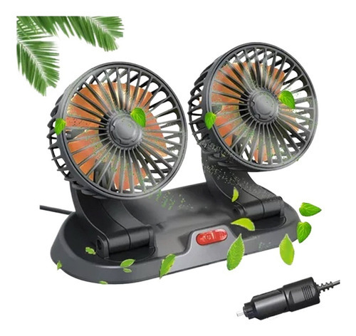 Ventilador De Ar Condicionado Automotivo Turbo Para Refriger