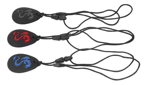 Colar De Mordedores De Bebê De 3 Peças De Silicone Refrigerá - Imagem 3