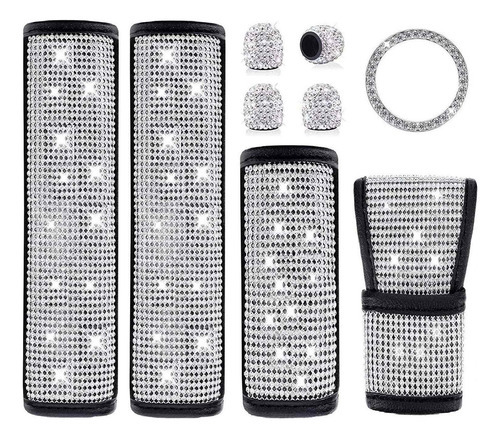 Acessórios De Carro Bling Para Mulheres Com Diamantes