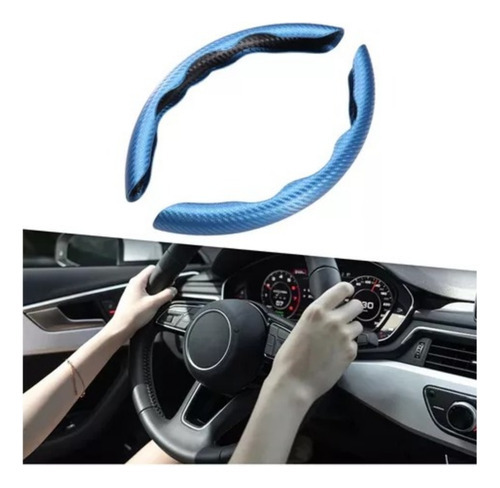 Cobertura De Volante De Carro Automotivo Acessório De Azul - Imagem 5