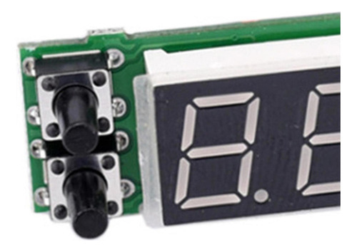 Medidor De Painel De Temperatura De Relógio Automotivo 12v V - Imagem 3