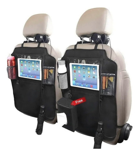 2 Suporte Bolsa Organizador Carro Tablet Automotivo Encosto
