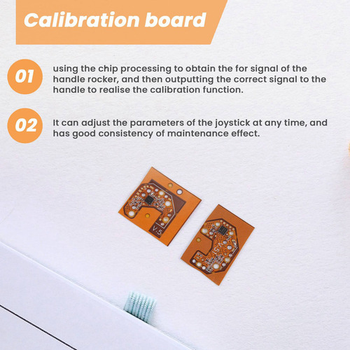 1 Par De Placa De Calibração De Joystick Hall Effect Joystic - Imagem 5