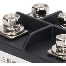 Retificador De Ponte Trifásica 75a 5 Terminais Abs Brass Hea