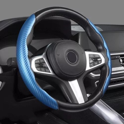 Cobertura De Volante De Carro Automotivo Acessório De Azul - Imagem 6
