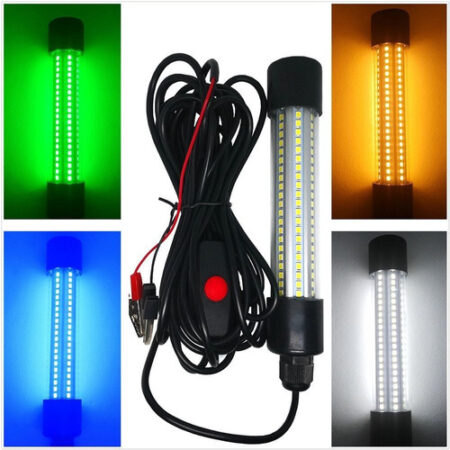 Luz De Pesca: Lâmpada De Armadilha Para Peixes Led, Submersi - Imagem 13