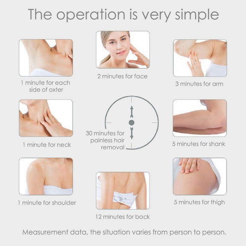 Depiladora Laser Multifuncional De Feminina Depilação - Imagem 3