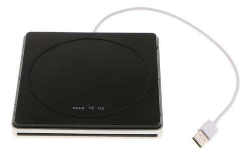 F Gabinete Externo Usb Super Slim Slot-in Dvd Rw Para Air - Imagem 3
