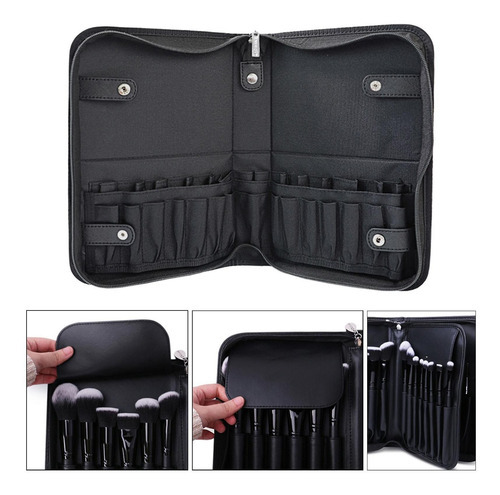 Bolsa Organizadora De Pincéis De Maquiagem Bolsa De Escova D - Imagem 4