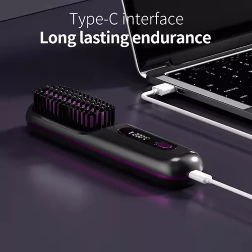 Alisador De Cabelo, Portátil, Recarregável Por Usb - Imagem 5