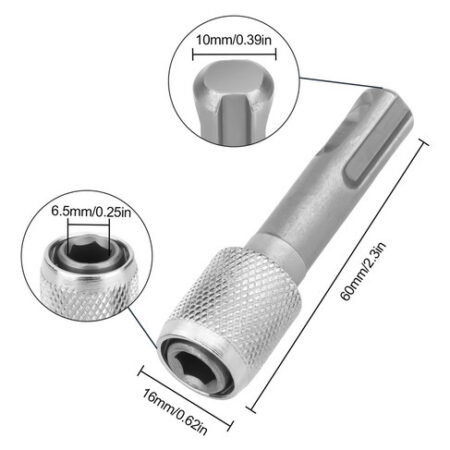 5 Unidades De Adaptador Sds- Drill Chuck, Adaptador Sds Bit - Imagem 7