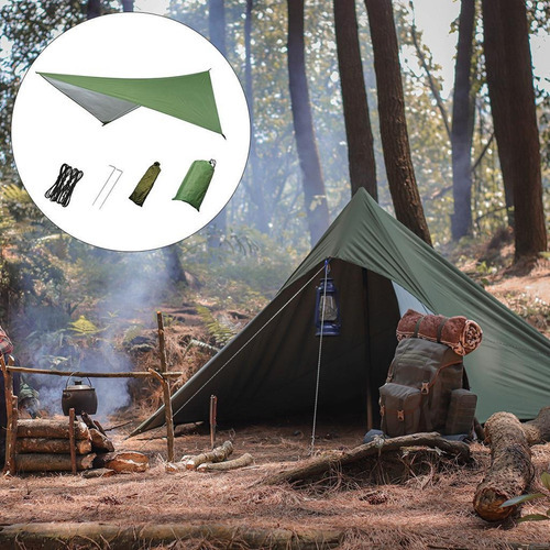 - Tenda Resistente Lona Rede Capa Chuva Fly Area 3.22cm² - Imagem 7