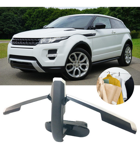 Cabide De Carro Multifuncional Acessório Automotivo Prata - Imagem 2