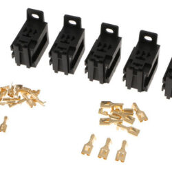 5x Plugue De Soquete De Automotivo 4 De Fio Incluído