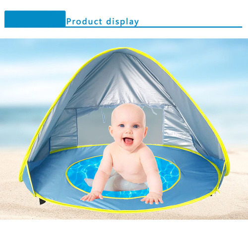 Brinquedos Praia Completo Piscina Barraca Infantil Menina- - Imagem 3