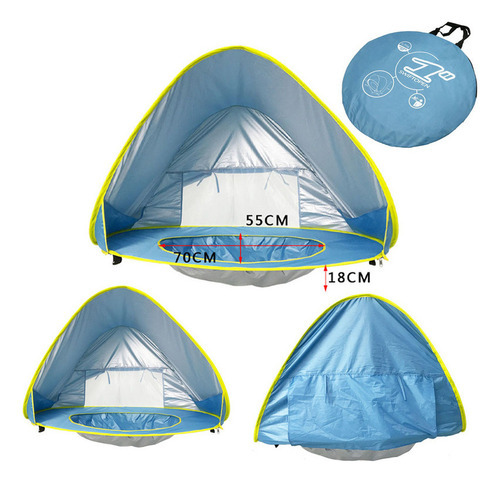 Brinquedos Praia Completo Piscina Barraca Infantil Menina- - Imagem 7