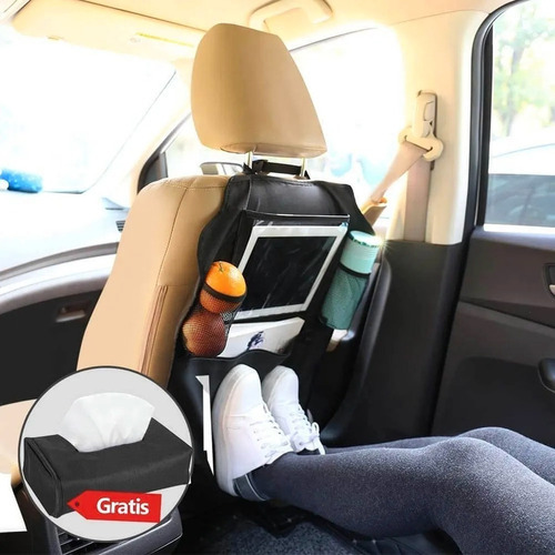 2 Suporte Bolsa Organizador Carro Tablet Automotivo Encosto - Imagem 8