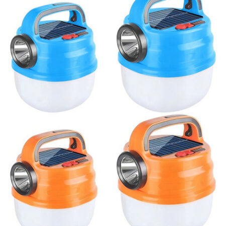 Hh Lâmpada De Lanterna Solar Para Camping Recarregável Led - Imagem 3