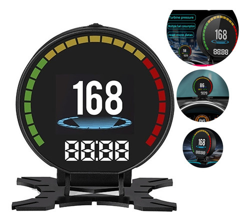 Marcador De Temperatura Automotivo + Voltímetro + Cronômetro