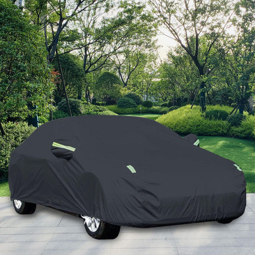 Roupas De Carro Capa De Carro Completa À Prova De Preto M - Imagem 7